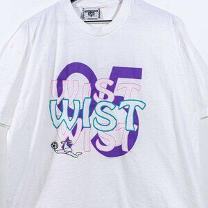 WIST 95 Soccer T-Shirt Kangaroo XXL VTG 90s Sports Blokecore Retro Skate